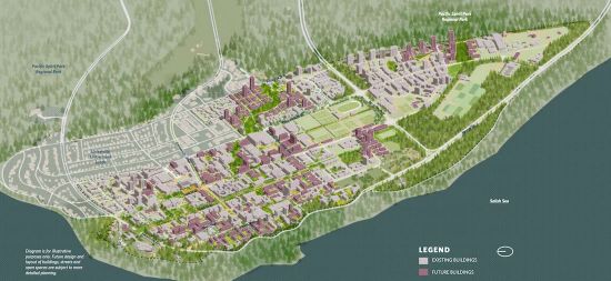 UBC最后地块拟加码开发 为温西顶级社区增逾150%住房