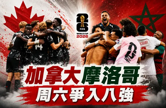 【2026世界杯】加拿大摩洛哥争入8强　魁省土生门将再“倒戈”