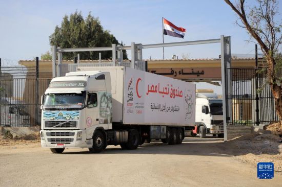 埃及官员：停火期间柴油天然气等救援物资可每天进入加沙