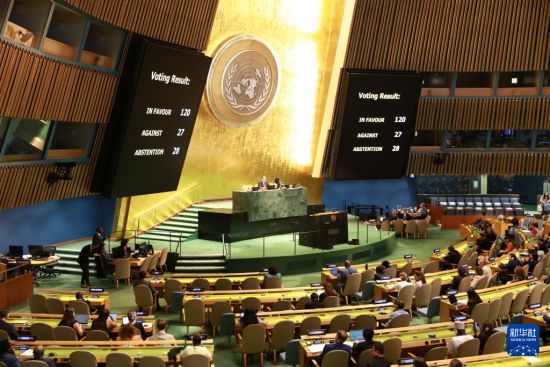 联大高票通过联合国－上合组织合作决议