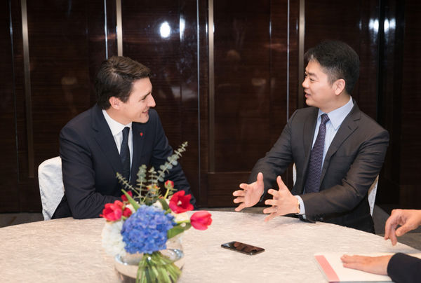 刘强东和京东登上加拿大环球邮报