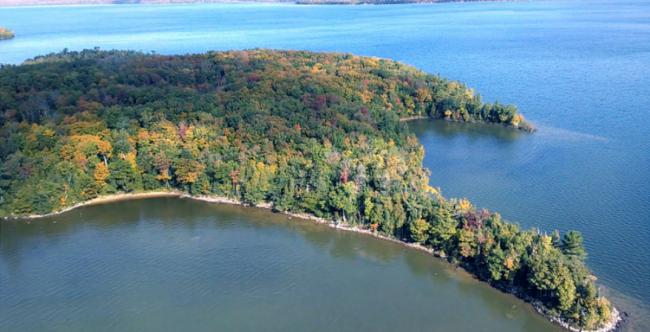 北美最大私人岛在加拿大开售 价格仅值一套豪宅