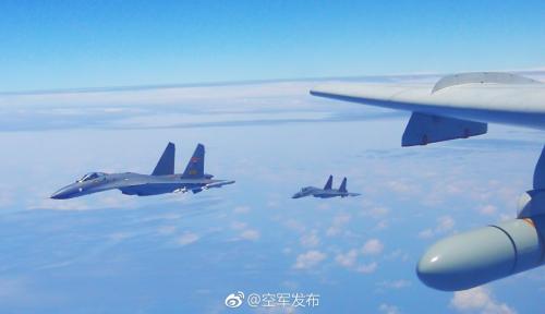 中国空军多型战机连续“绕岛巡航”检验实战能力
