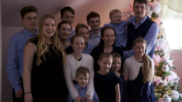 一个有十一个孩子的魁北克大家庭