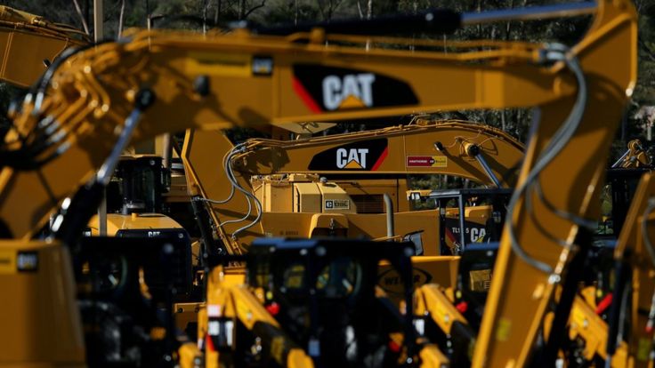 美国重型机器制造商卡特彼勒公司计划将关税引起的额外成本，转嫁消费者。
