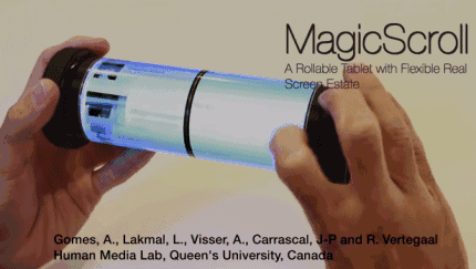 被做成了上古卷轴的手机 预见不会碎屏的未来