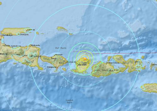 印尼龙目岛发生7级地震 中领馆发紧急提醒