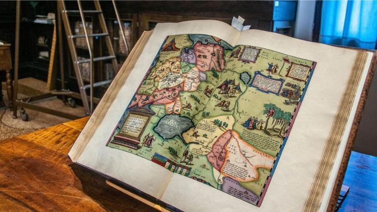 奥特利乌斯的《世界剧场》被视作16世纪制图业巅峰