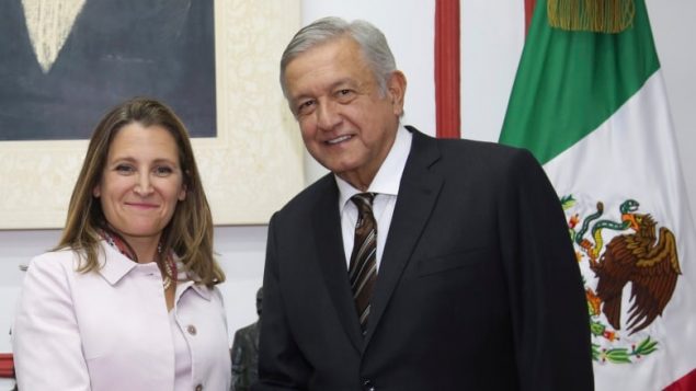 墨西哥承诺修订北美自由贸易协定不能没有加拿大