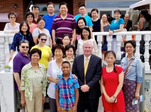 美纽约皇后区华裔家长与州参议员交流 商讨SHSAT改革