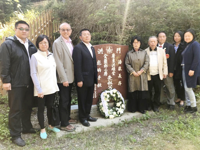 中国驻温总领事佟晓玲到访巴克维尔（Barkerville）