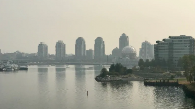 BC森林火灾恶化空气质量危及居民健康