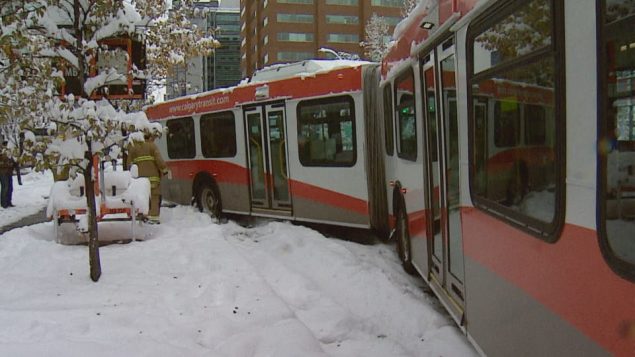 卡尔加里10月下大雪破纪录