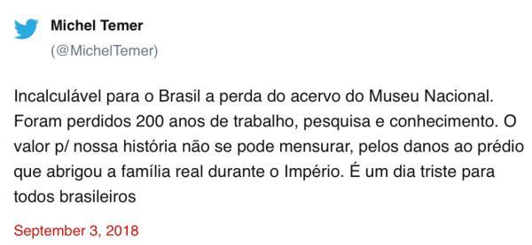 被烧毁的不仅仅是两千万件文物，巴西两百年记忆被“切除”