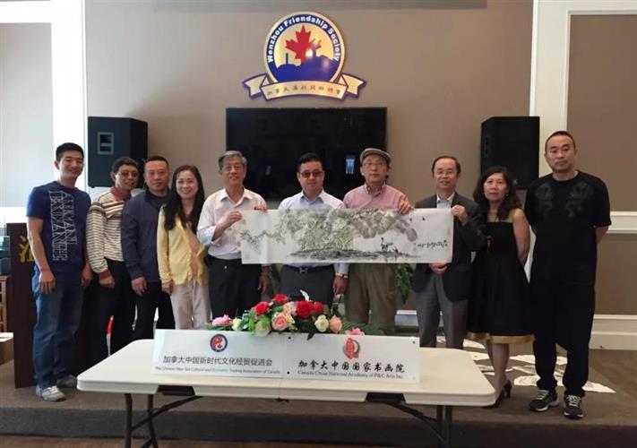 温哥华艺术家中秋佳节赏佳作