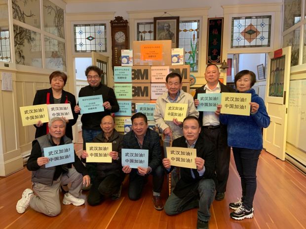 加拿大中山侨社捐资捐物助家乡中山市抗疫