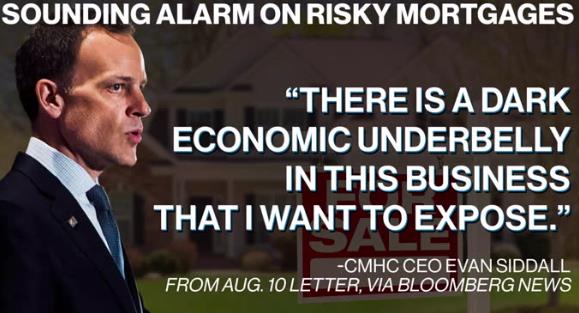 坚信房价要跌！加拿大抵押住房公司吁谨慎放贷