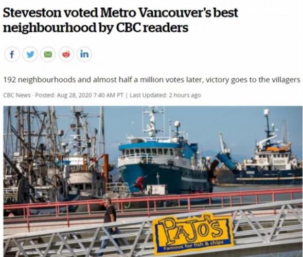 大温最佳社区出炉：就在华人聚集的列治文