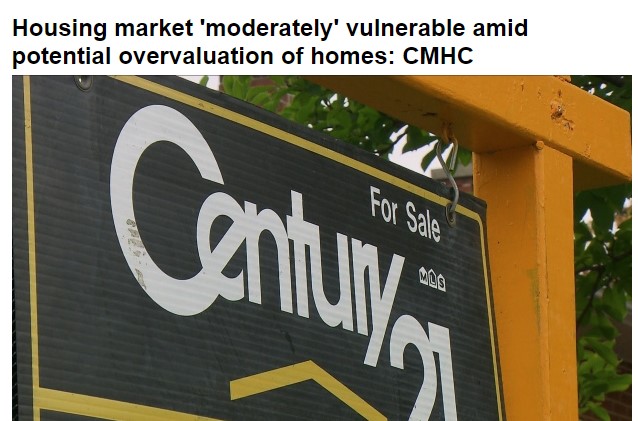 CMHC：疫情下加拿大房价过高风险中等