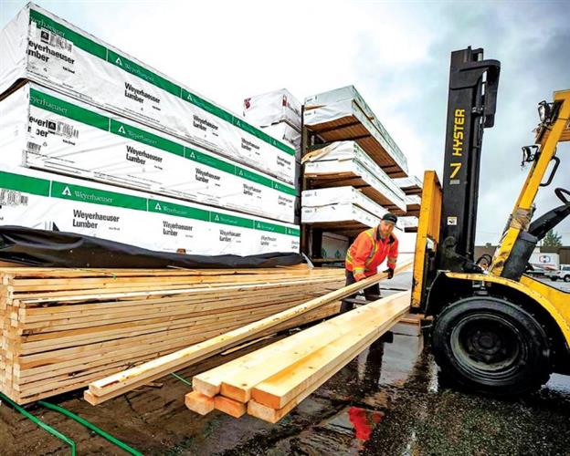 木材需求下降 今年惊人涨幅已被抹平