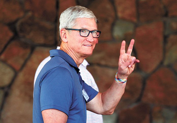 库克掌权苹果10年 你当初1000美元买苹果股票现在值多少？