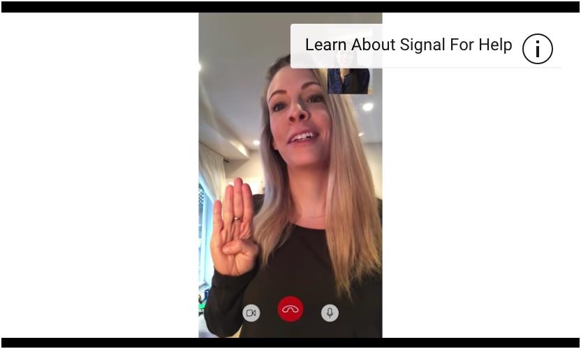 记住这个求救手势,关键可以保命!原来是加拿大首发的 记住这个求救手势,关键可以保命!原来是加拿大首发的