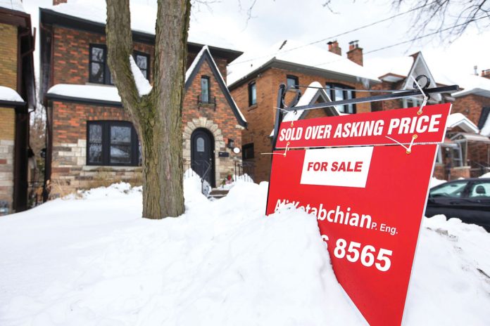 加拿大房产供应处于历史低位 安省房价指数升幅超30%