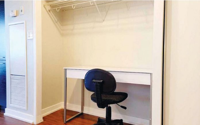 推销新手段！出租公寓带“书房” 有可能是衣橱改装！