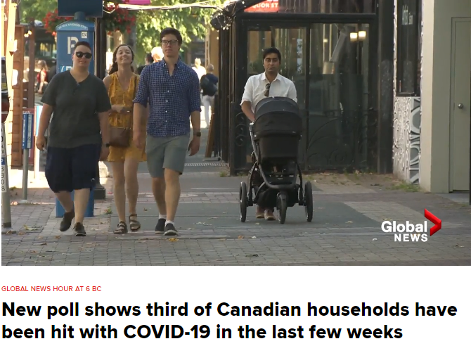 开打第五针！加拿大三分之一家庭近期感染新冠