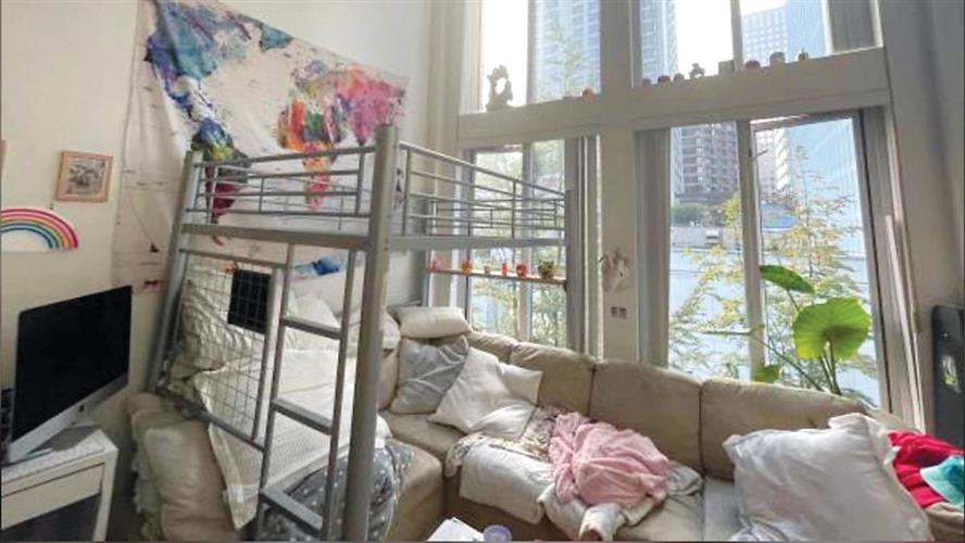 温哥华市中心租户独立难支分租双层床位收1450元