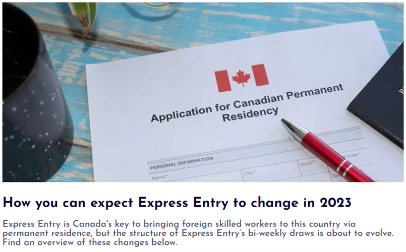 重磅！2023年加拿大EE移民大改革！回归“针对性”抽签！