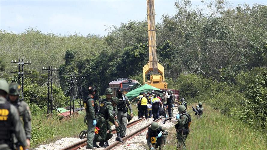 泰国南部铁路发生爆炸，造成至少3名铁路员工死亡4人受伤