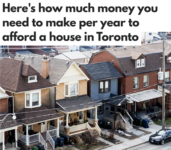 多伦多房价大降但可负担性跌入谷底 专家：转机马上到