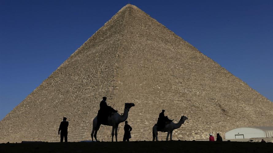 古代世界七大奇蹟仅剩埃及吉萨大金字塔屹立至今。AP资料图