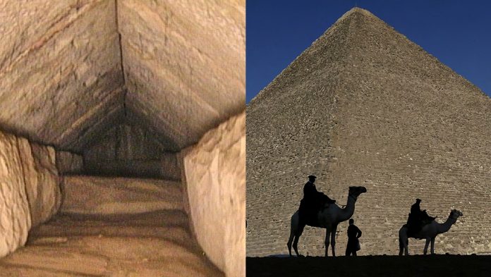 埃及金字塔“密道”曝光！ 时隔186年考古学界最新重大发现