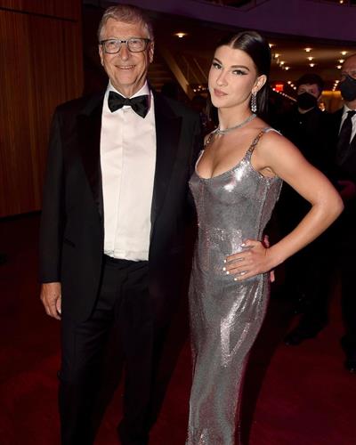 Bill Gates和爱女Phoebe。 phoebegates IG