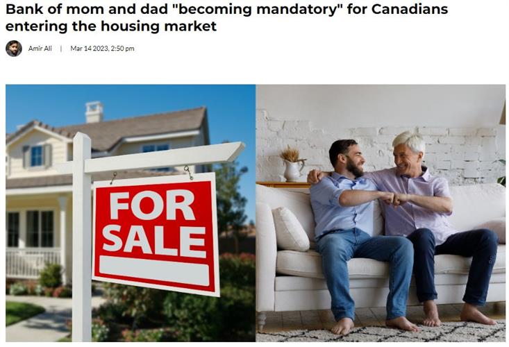 数据出来了：加拿大人买房首付钱都是从哪里来的