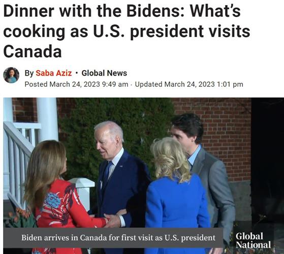 被中国释放的两个Michael今晚将出席特鲁多招待拜登晚宴