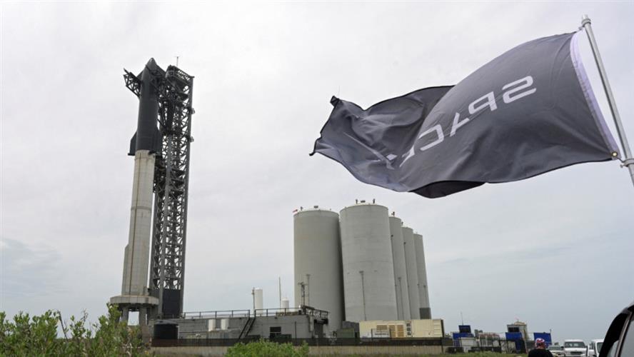 美国太空公司SpaceX制造的“星舰”，上次因技术问题而延后发射。(路透社)