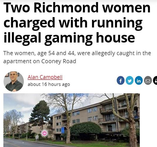 两名华人女子被控在公寓内经营非法赌博场所