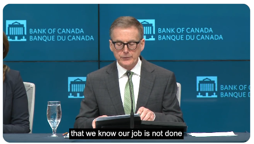 加拿大央行降息的希望破灭 更多人要在高利率下续房贷