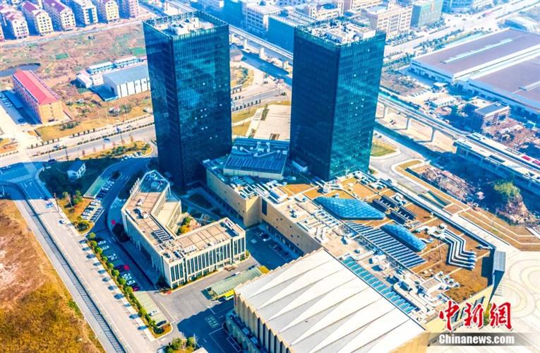 ▲金义综合保税区。摄影/胡赣昌