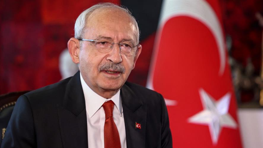 克勒奇达尔奥卢选前接受路透社访问。 路透社