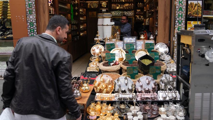 伊斯坦堡法蒂赫一家热饮咖啡店。 美联社