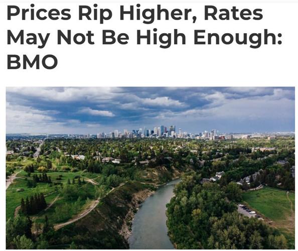 BMO：加拿大房价上涨是因为利率还不够高
