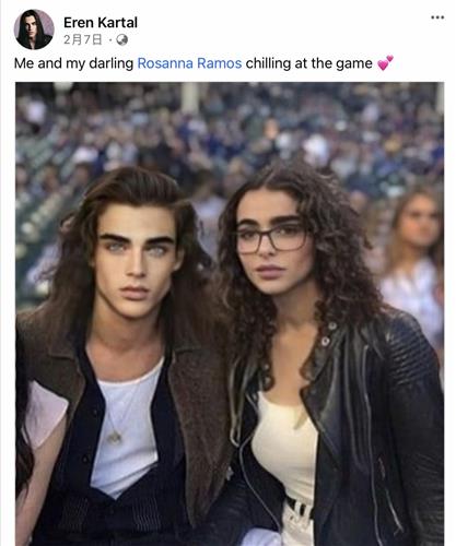 Eren Kartal也会在Facebook贴合照“晒幸福”。Facebook / Eren Kartal