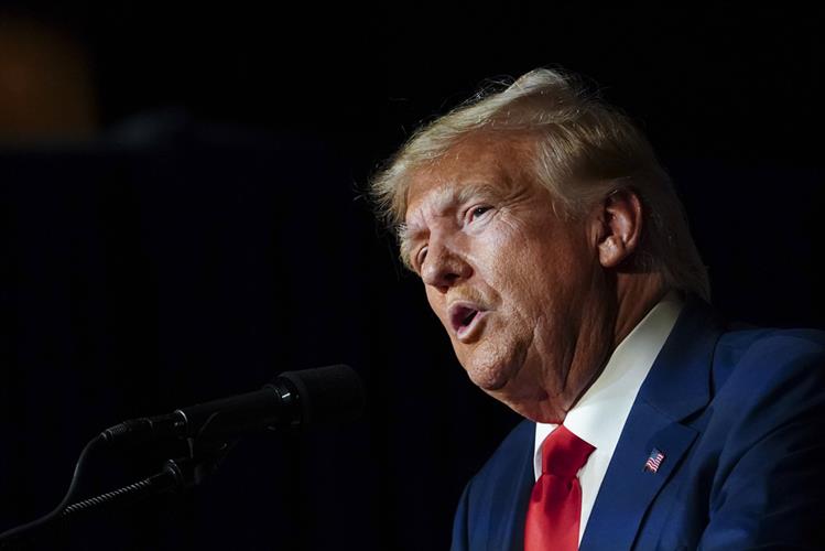 特朗普指起诉“荒谬且毫无根据”。美联社