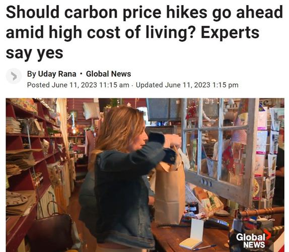 万物腾贵联邦政府应该继续提高碳税吗？专家这样说