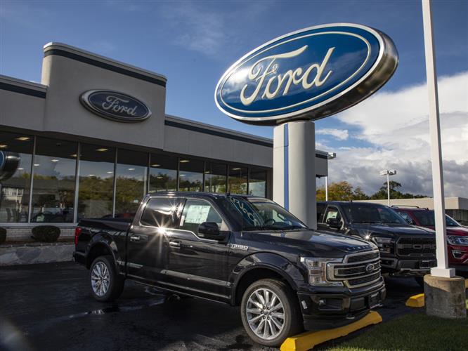 福特将与中国宁德时代合作生产电子车。 新华社图