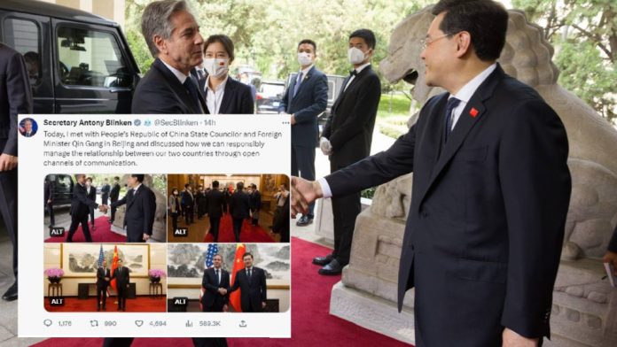 布林肯结束访华，中方谈六项重点内容